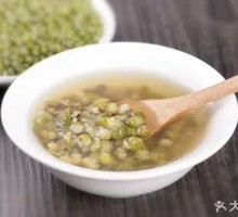 Ice-mixed Mung Bean Soup