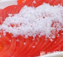 Chilled Sugar and Tomato Salad