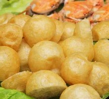 Oil-fried gluten noodles