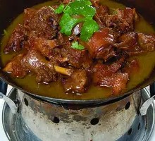 Old Goose in Clay Pot