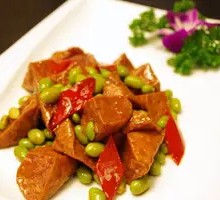 Fermented Tofu with Edamame