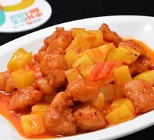 Fruit Sweet and Sour Pork