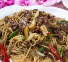 Stir-Fried Beef Noodles