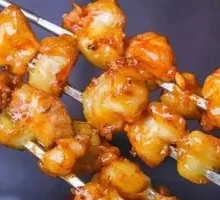 Grilled Chicken Gizzards