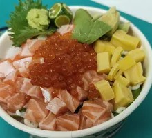 Salmon Family Donburi