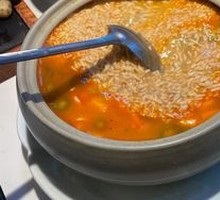 Shrimp Seafood Rice Soup