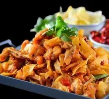 Spicy Potato Chips with Frog