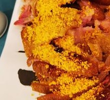 Crispy Pig Trotter with Salted Egg Yolk
