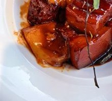Osmanthus Braised Pork with Handmade Rice Cake
