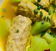 Braised Bamboo Shoots Wrapped in Tofu Skin