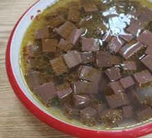 Chicken Blood and Vermicelli Soup