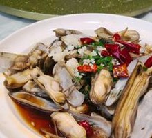 Scallion Oil Clams