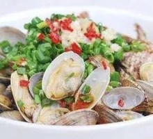 Scallion Oil Clams