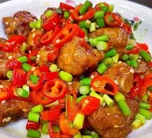 Golden Garlic Pork Ribs