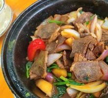 Beef Shank Stew in Small Pot