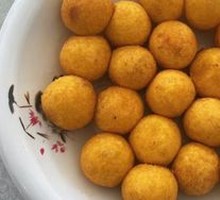 Salted Egg Yolk Taro Balls