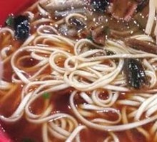 Eel and Chicken Gizzard Noodles