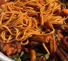 Shrimp and Eel Noodles