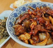 Shrimp and Beef Noodles