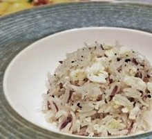 Black Truffle Fried Five-Grain Rice with Egg Custard