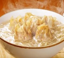 Osmanthus Taro Salted Egg Yolk Pork Wonton Noodles