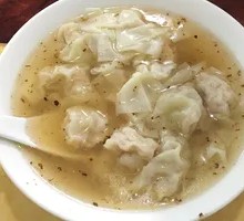 Fresh Herb and Pork Wontons