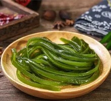 Thin seaweed strips