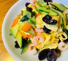 木须虾仁