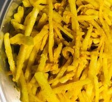 Salted Egg Yolk Potato Shreds