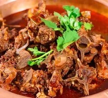 Goat Spine Hot Pot
