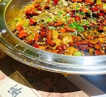 Sichuan Tofu Flower and Intestine Fish