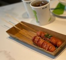 Charcoal Grilled Homemade Sausage