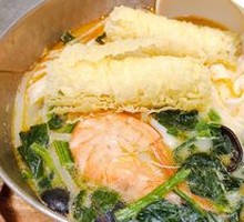 Bold Satay Shrimp Noodles