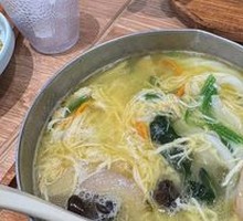 Goji Mushroom Chicken Soup Noodles