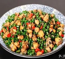 Spicy Chicken with Green Peppers