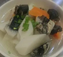 Black Chicken and Yam Soup