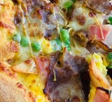Teriyaki Beef and Potato Pizza