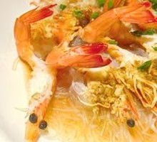 Steamed Open-Back Shrimp
