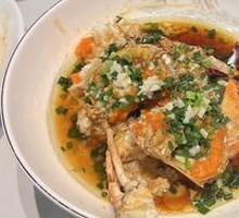 Scallion Oil Crab