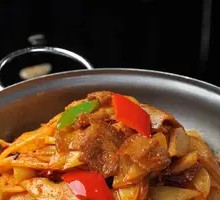 Spicy Potatoes in Dry Pot