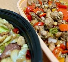 Tea Oil Stir-Fried Chicken