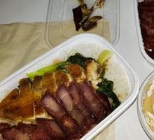 Char Siu and Roast Chicken Rice