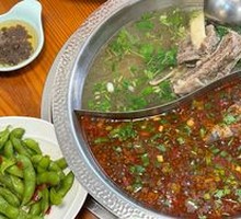 Grass-fed Beef Steak and Bone Soup Pot