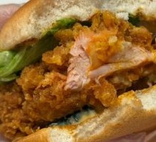 Spicy Buttermilk Chicken Burger