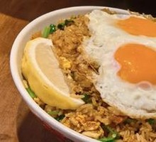 Runny Egg Fried Rice