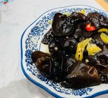 Cold-mixed black fungus