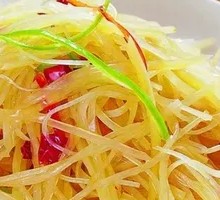 Sour Spicy Potato丝 Wood Bucket Rice