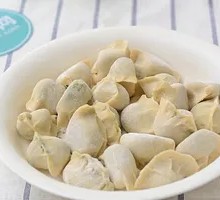 Chinese Water Dumplings with Shepherd's Purse and Pork