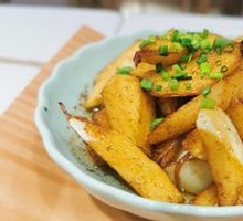 Shrimp Roe with Water Bamboo