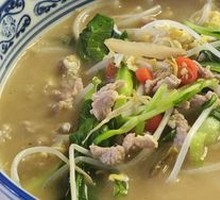 Egg and Pork Noodle Soup